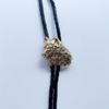 ARTICAL HEART Gold Plating Western Wolf Head Cowboy Cowgirl Wildlife Bolo Tie view 2