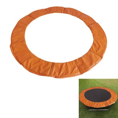 ZGSYH Universal Trampoline Pads,New PVC Trampoline Pad Replacement,Waterproof Trampoline Pad Replacement Cover,Thick Trampoline Spring Cover for Family Fun Outdoor Games(Color:Orange,Size:13ft)