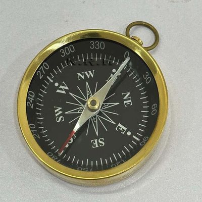 Backpacking Navigation Handmade Brass Personalize Compass for Best Man get Well Hiking Camping Hunting Trekking Sailing Adventure Travelling. Graduation Day Gifts for Son, Back to School