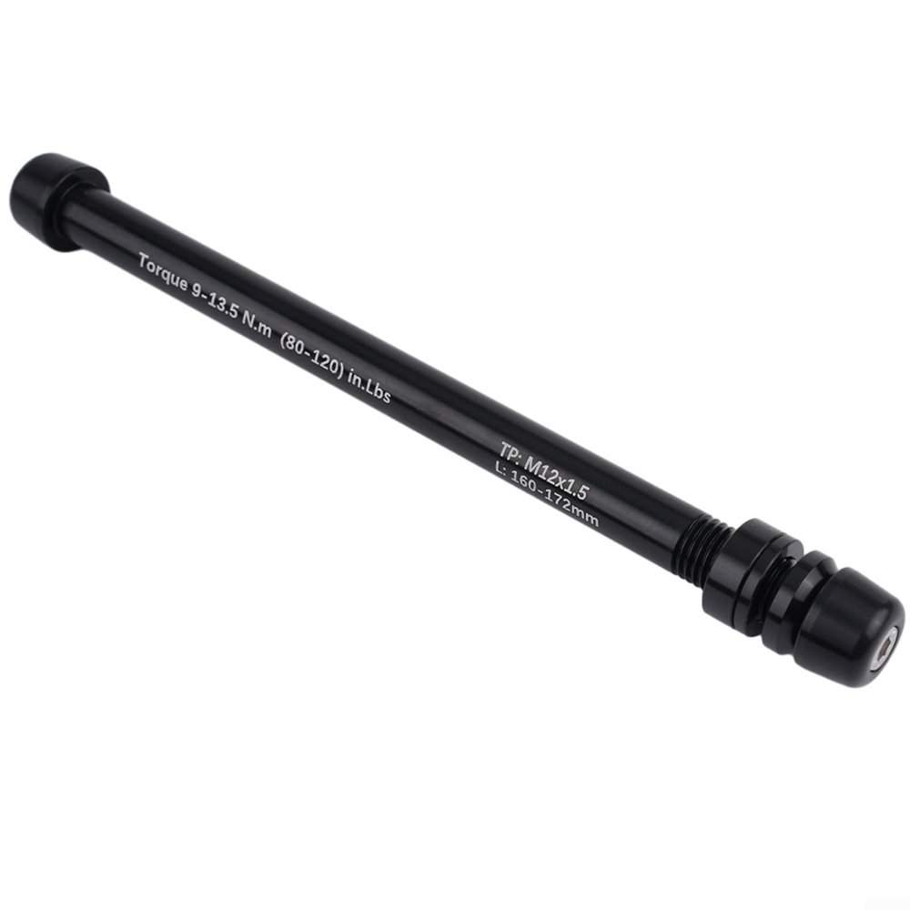 Bike Trainer Thru Axle, Aluminum Alloy Bike Trainer Quick Release Skewer Adjustable Bike Trainer Thru Axle Skewer for Road or Mountain Indoor Trainer(M12x1.75 160-172)