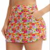 Origiwish Women's Golf Skorts High Waisted Lightweight Athletic Casual Tennis Skirts Built-in Shorts with 4 Pockets view 2