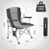 WILDROOTS Heavy Duty Camping Chair, Durable Padded Folding Chair view 2