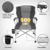 WILDROOTS Heavy Duty Camping Chair, Durable Padded Folding Chair view 3