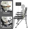 WILDROOTS Heavy Duty Camping Chair, Durable Padded Folding Chair view 4