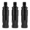 Srutueo Carp Fishing Accessories Rod Pod Connector Quick Change Connector Easy to Install to Bank Stick Rod Pod Bite Alarms, black view 1