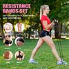 Ayombo Resistance Bands, Exercise Bands with Handles, Resistance Bands for Working Out with Door Anchor, for Heavy Resistance Training, Physical Therapy, Yoga, Home Gym Workouts Equipment view 2