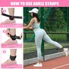 Ayombo Resistance Bands, Exercise Bands with Handles, Resistance Bands for Working Out with Door Anchor, for Heavy Resistance Training, Physical Therapy, Yoga, Home Gym Workouts Equipment view 3
