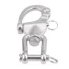 Joyzan Swivel Snap Shackle, Boat Stainless Steel Jaw Eye Carabine Hook view 1