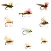 24 Caddis Dry Fly Fishing Assortment for Trout Fly Fishing | Size: #12, #14, #16, #18 view 2