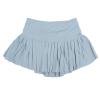 LIZEALUCKY Pleated Skirt Breathable Stretchy Fashionable Sports Shorts Skirt with Pockets for Girls Women (M) view 1