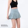 LIZEALUCKY Pleated Skirt Breathable Stretchy Fashionable Sports Shorts Skirt with Pockets for Girls Women (M) view 4