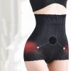 NineFit Basics Women's Slimming Body Shaper Panties Comfortable Lace Underwear Tummy Control Panties High Waisted Corset Shapewear, Large, A02_black view 2