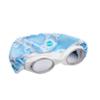 Splash Place KIDS SWIM GOGGLES with Fabric Strap - BUBBLES |Tangle-Free, Swimming Goggles for Kids, Comfy Fabric Strap Goggles view 1