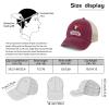 NineFit Basics Somebody Problem Hat for Men Fashion Hat for Men Deep Rose Cycling Caps Funny Unique Gifts for Fisherman view 4