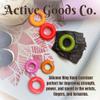 ActiveGoodsCo Hand & Forearm Exerciser - Single ring or Set, Resistance 10-120Lb, Diameter 2.5-3,5in. Visit to see more options (Single 80Lb-3.5in Orange) view 4