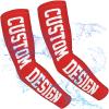 AsRtd Custom Arm Sleeve Unisex Personalized Photo Text Logo, Protection Sun Protection Breathable Cooling Sports Arm Sleeves