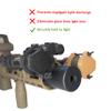 Hammy3DPrints Light/Lens Cover with Tip Grip for Weapon Mounted Flashlights (Light Brown, Army Tek Viking) view 3