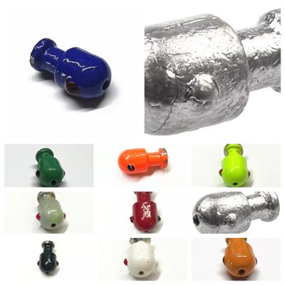 Generic 5 Pcs Trolling Lure Heads for Making seawitch Lures Blue 5/8 Ounce - 5 Pcs, weight - select