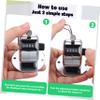 Gatuida 2pcs Metal Hand Tally Counter with Reset Knob and Hanging Ring view 3