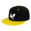 Bearded Dragon Snapback Hat Child Fashion Hip Hop Style Contrast Color Snapback Hat Yellow view 1