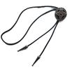 ARTICAL HEART Antique Bronze Celtic Cross Knot Western Cowboy Cowgirl Bolo Tie view 1