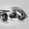 NineFit Basics Portable Roller Skates Set for All Ages, for Everyone, Clear Black Wheels, 14x17x8.9cm view 3