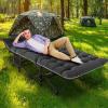 LILYPELLE Folding Camping Cot W/Mattress, 78" L x 32" W x 18" H Cot Bed, Heavy Duty Wide Camping Cot XXL for Adults, Portable Sleeping Cot Bed for Travel Camping/Office, Home Nap view 3