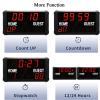 XARONF LED Scoreboard Electronic Digital Wiht Remote Control, Electronic Scoreboard, Basketball Game Countdown Timer, HD Display, 5 Levels of Brightness Adjustment view 3