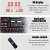 XARONF LED Scoreboard Electronic Digital Wiht Remote Control, Electronic Scoreboard, Basketball Game Countdown Timer, HD Display, 5 Levels of Brightness Adjustment view 4