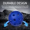 Fizzazzle Outdoor Pickleball Balls 40 Holes -6 Pack Red White and Blue USAPA Standard Pickleballs - 4th of July Pickleball Accessories Set - High Bounce True Flight Independence Day Pickleball view 4
