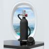 SPYMINNPOO 1L Mini Oxygen Cylinder Portable Diving Kit with Filtration Device, Rustproof, Versatile Diving Set for Various Water Environments (Black), SPYMINNPOO7mtbsge3vu-11 view 3