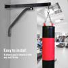 Pissente Punch Bag Wall Bracket, Heavy Duty Iron Hanger Standard Boxing Bag Wall Mount Heavy Holds Punching Bag Hanging Boxing Bag Stand Indoor Holding Stand view 3