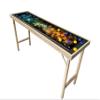 6-Foot Premium Shuffleboard Table w/Folding Legs - Bubbles Edition view 1