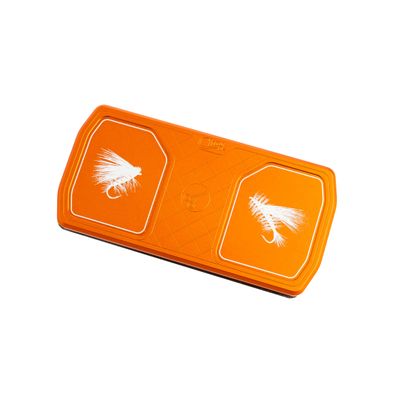 Cling Fishing Products Mag Grab Delta  Magnetic Fishing Fly and Tool Organizer (Orange - Dry Fly)