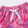 Ikevan Toddler Boys Girls Active Shorts Quick Dry Gym Workout Shorts Girls Boys Running Shorts Kids (Hot Pink, 2 Year) view 3