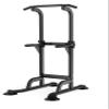 DONIUZ Power Tower Pull Up Bar and Dip Station, Multi-Function Home Gym, Strength Training Fitness Equipment, Height Adjustable(BLACK)