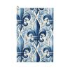 Augenstern 24x16in Golf Towel with Carabiner Clip Fleur-De-Lis-Watercolor Golf Cleaning Towel view 1