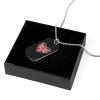 British Flag in Heart Shape Necklace Memorial Necklace Creative Photo Necklace Custom Picture Pendant Jewelry for Men Women Gifts view 3