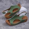FQFGGYD Women's Sandals Summer Wedges Heels Platform Sandals for Women Comfy Shoes Walking Sandals Women Beach Sandals view 2