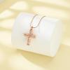 AIWENXI Cross Cremation Jewelry Tree of Life Ashes Necklaces for Men Women Stainless Steel Memorial Urn Necklaces Pendant for Human/Pet Ash Keepsakes Jewelry view 3