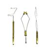 YJIUYUANQ Fly Tying Tools Combo Kit Whip Finisher Bobbin Holder Bodkin Bobbin Threader for Fishing Accessory,3 Style, As Show view 1
