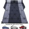 SUZEPER Self-Inflating Car Air Mattress, Portable Car Automatic Air Bed, Outdoor Camping Sleeping Mat SUV Air Mattress with Pillow,Car Bed, Car Sleeping Pad SUV Mattress for Travel, Orange view 4