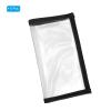 PATIKIL Fishing Lure Wrap 4.3" x 7.9", 5 Pack Durable Clear PVC Lure Covers Fishing Hook Covers Bait Storage Easily See Lures Keep Fishing Safe, Black view 3