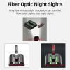 TRSAIM No-Tritium Fiber Optic Red/Green Sights for Pistol Taurus G2C, PT111, G3 w/o, TX22, G2, 709, G2S, PT140, 740, Taurus G2C Accessories Sights Set,NOT for G3C (Red+Green) view 3