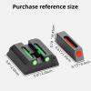 TRSAIM No-Tritium Fiber Optic Red/Green Sights for Pistol Taurus G2C, PT111, G3 w/o, TX22, G2, 709, G2S, PT140, 740, Taurus G2C Accessories Sights Set,NOT for G3C (Red+Green) view 4