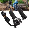 HERCHR Electric Bike Throttle Grip, 36V SM LCD Display Scooter Throttle Grip Waterproof Adjustable E-Bike Speed Governing Throttle Handle with 4.3ft Cable view 4