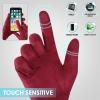 Achiou Women Winter Touchscreen Gloves Soft Comfortable Thermal Elastic Stretch Texting Glove for Traveling,Cycling,Running view 2