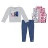 Calvin Klein 3pc Puff Vest Pant Set view 1