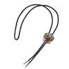 ARTICAL HEART Gold Plated Russia Double Head Eagle Bolo Tie view 1