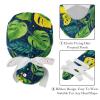 2 Packed Leaves Plant Scrub caps Women Ponytail Scrub Cap Scrub caps Surgical Women for Home view 4